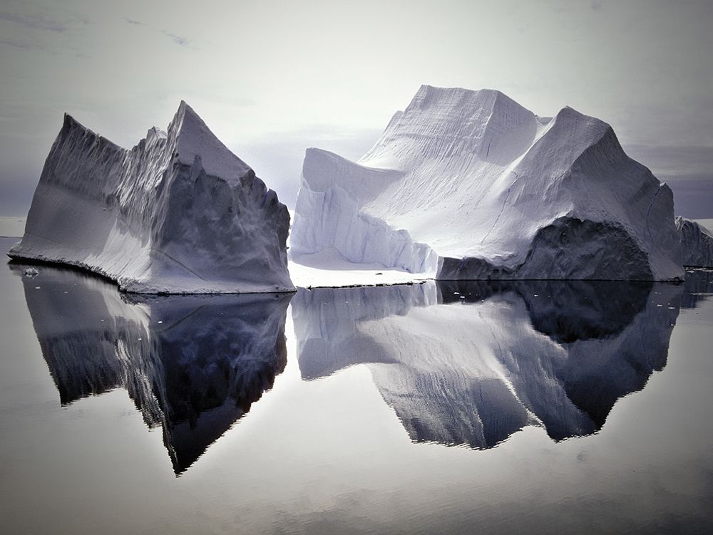 Iceberg Reflections art print by Anonymous for $57.95 CAD