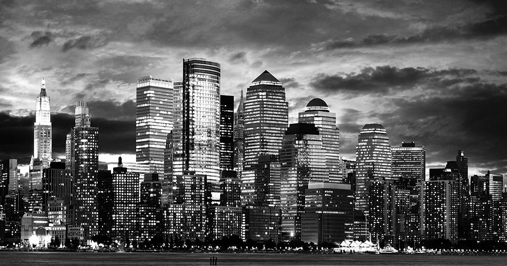 Manhattan Night Light I art print by Anonymous for $57.95 CAD