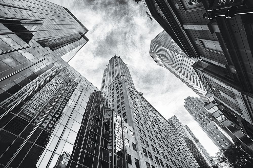 Skyscrapers art print by Stephane Graciet for $57.95 CAD