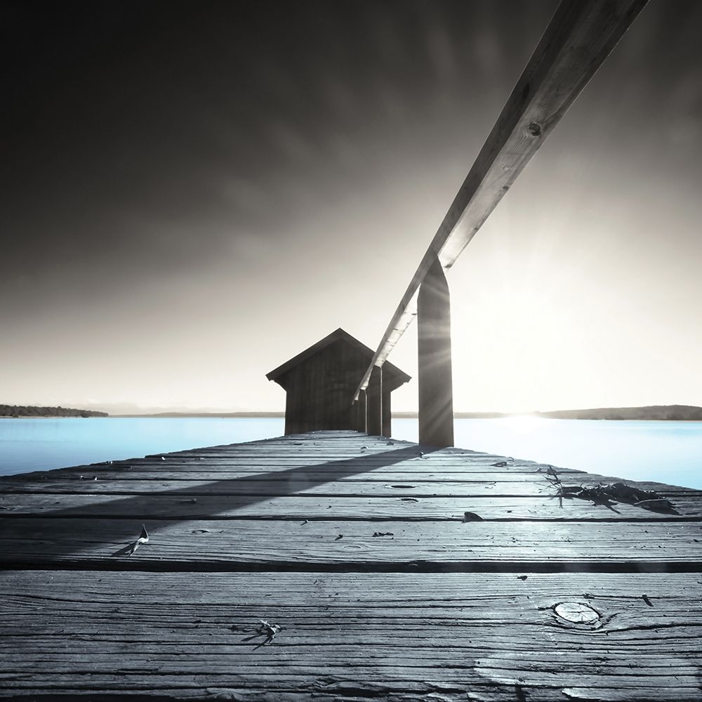 Old Boathouse art print by Anonymous for $57.95 CAD