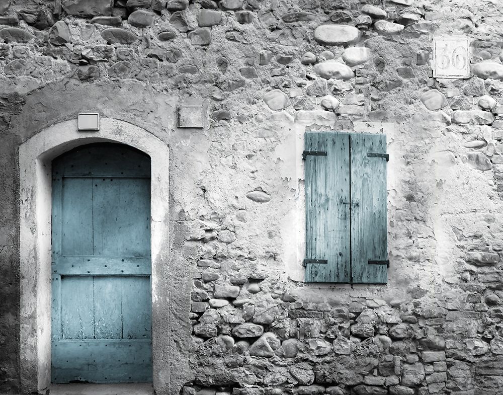 Vintage Facade art print by Valentina for $57.95 CAD