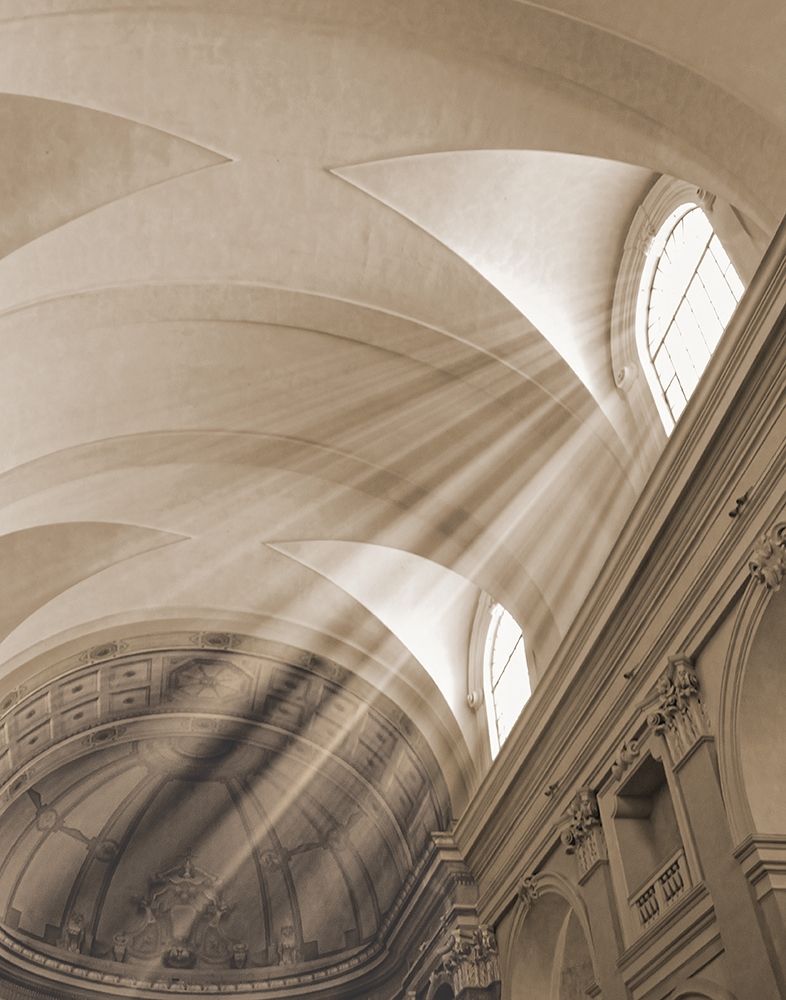 Sunbeamed Cathedral art print by Anonymous for $57.95 CAD