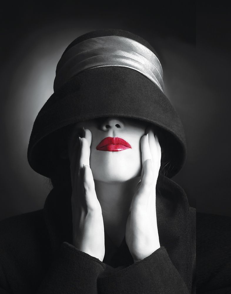 Ruby Lips III art print by Anonymous for $57.95 CAD