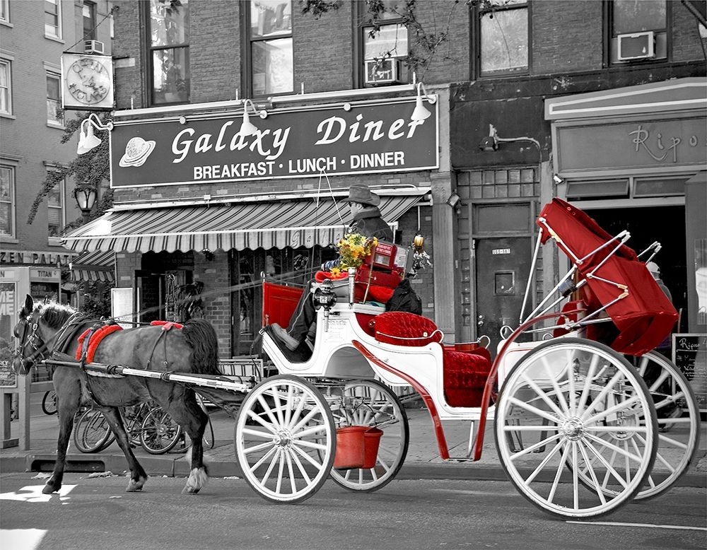 Ninth Avenue Carriage art print by Igor Maloratsky for $57.95 CAD