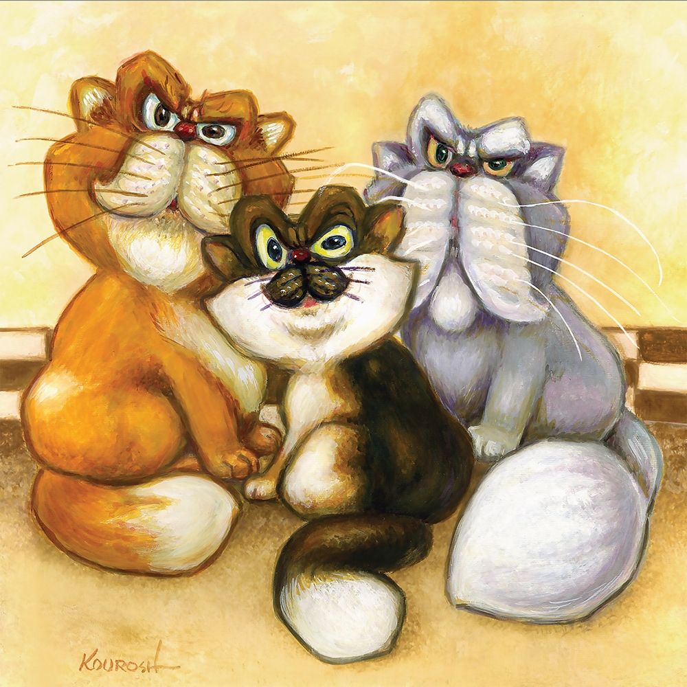 Three Generations art print by Kourosh for $57.95 CAD