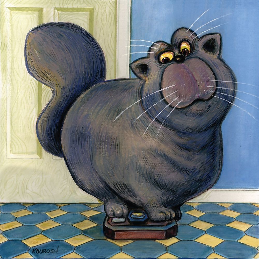 Purrfect art print by Kourosh for $57.95 CAD