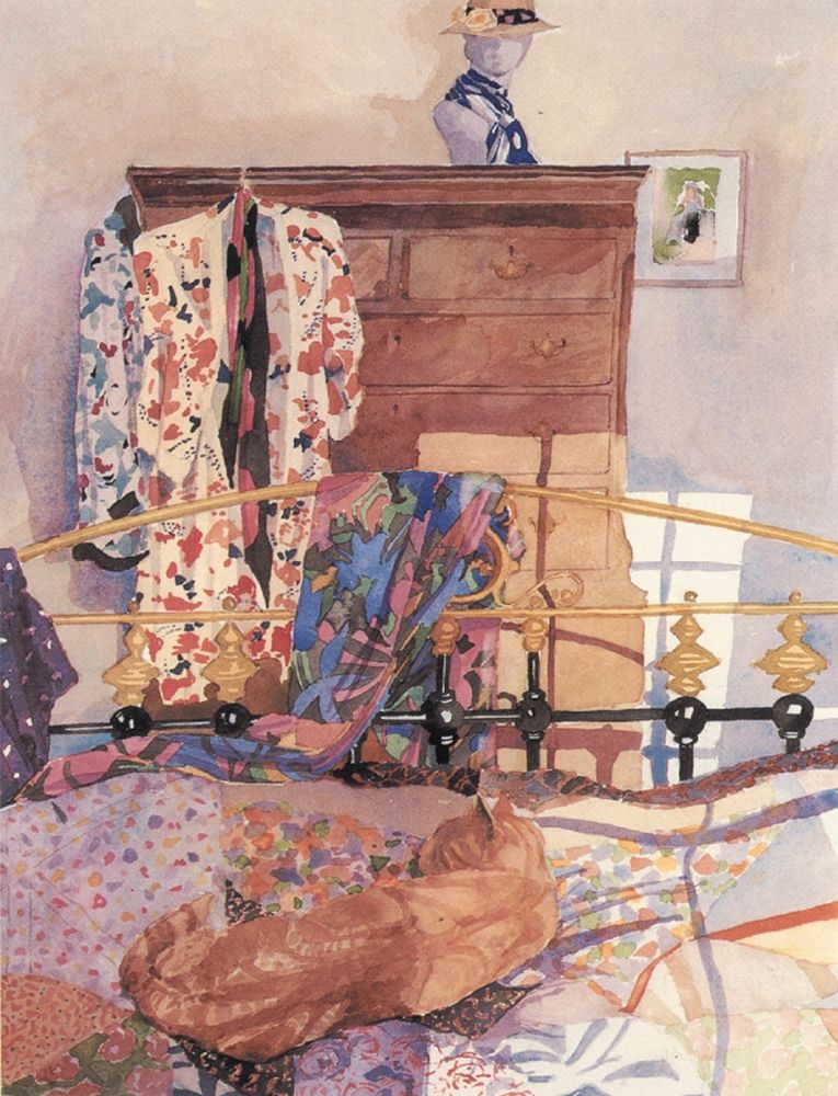 Brass Bed art print by Unknown for $57.95 CAD