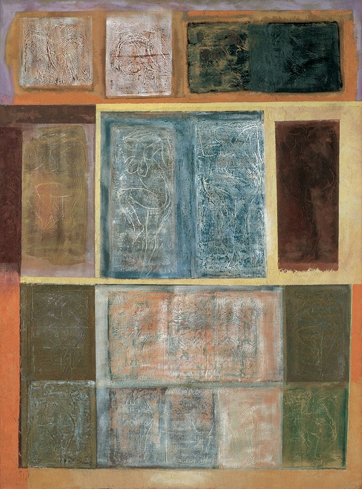 Mosaique art print by Unknown for $57.95 CAD