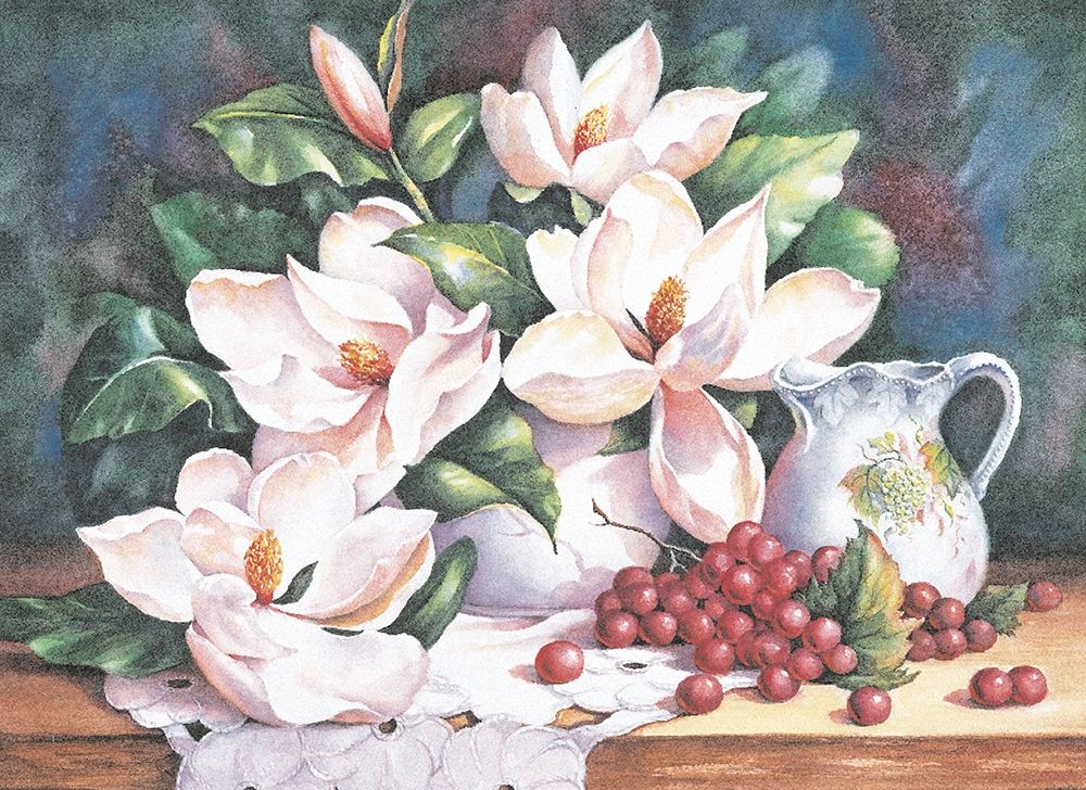 Flowers and Pitcher art print by Unknown for $57.95 CAD