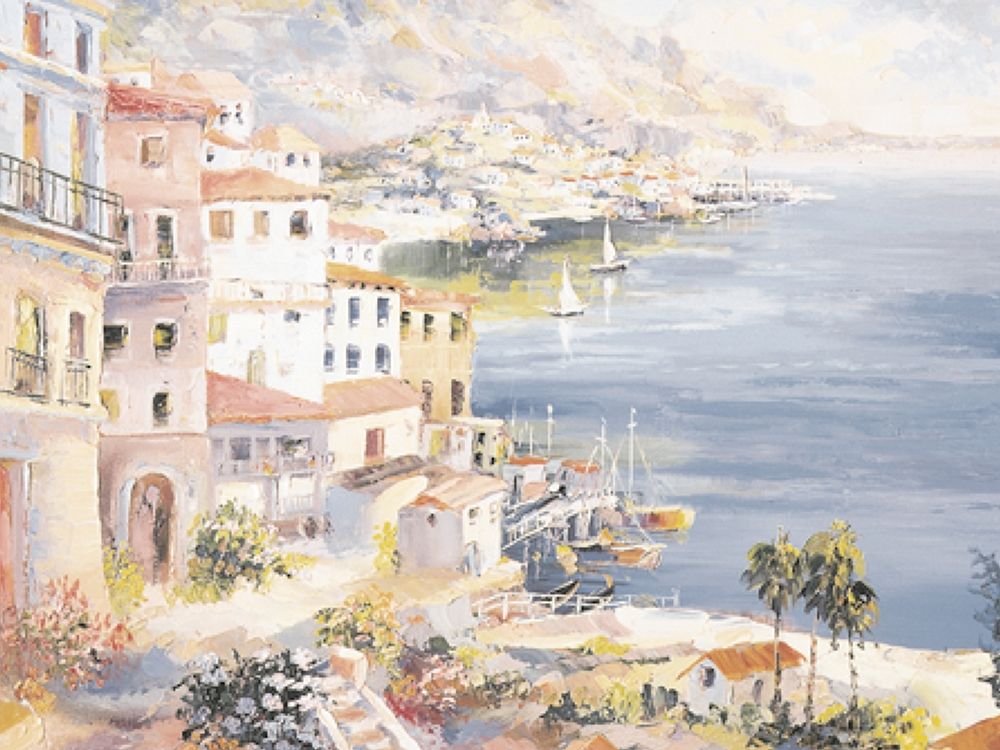 Amalfi art print by Unknown for $57.95 CAD