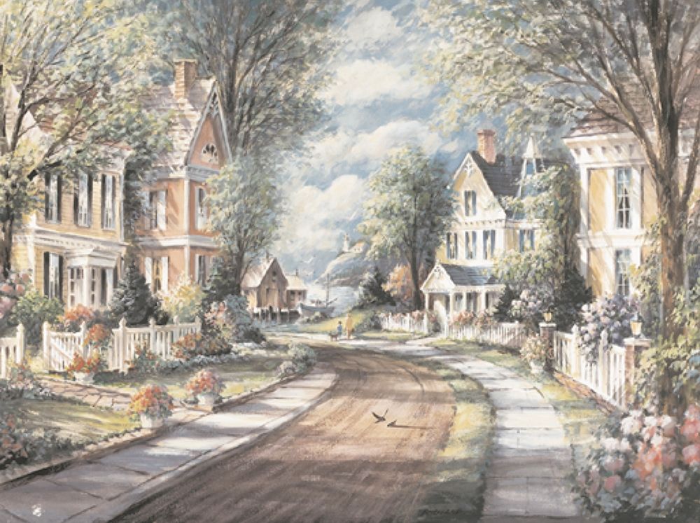 Victorian Street art print by Unknown for $57.95 CAD