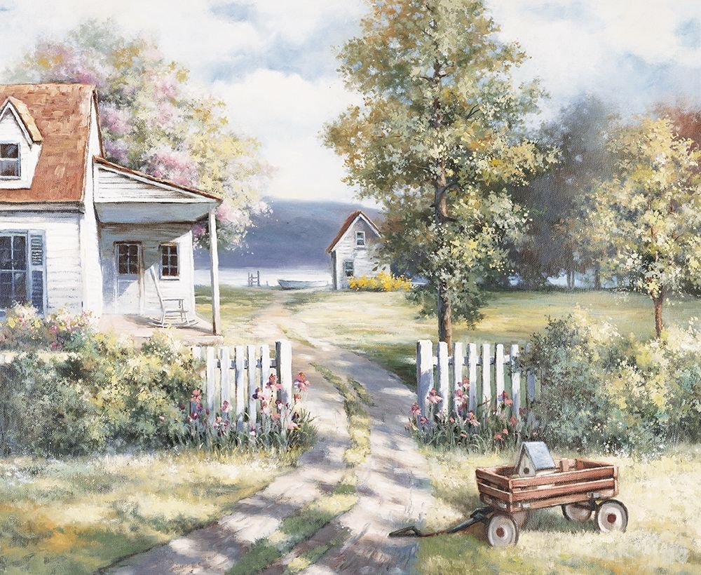 Seaside Cottage I art print by Unknown for $57.95 CAD