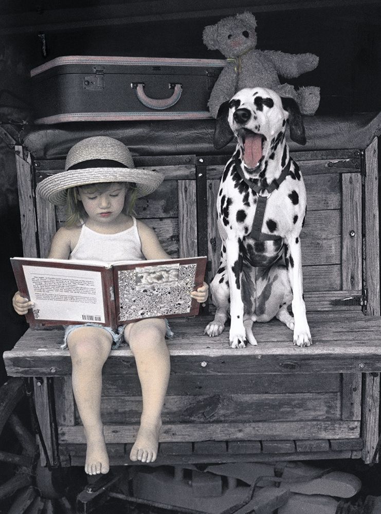 Reading Lesson art print by Unknown for $57.95 CAD