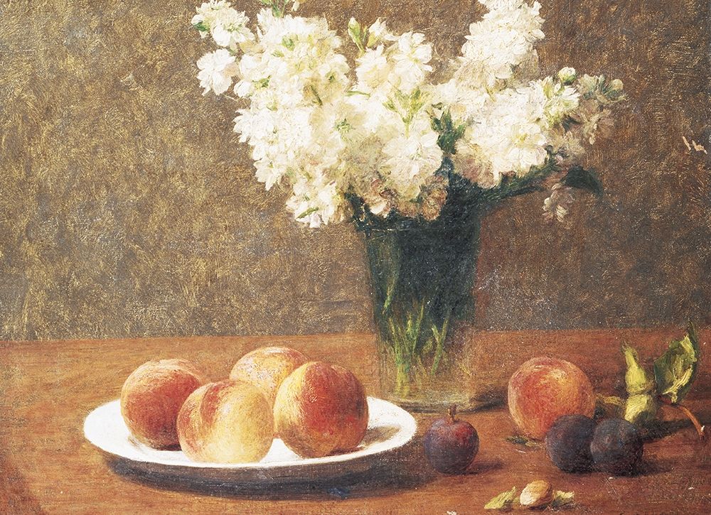 Flowers and Fruit art print by Unknown for $57.95 CAD