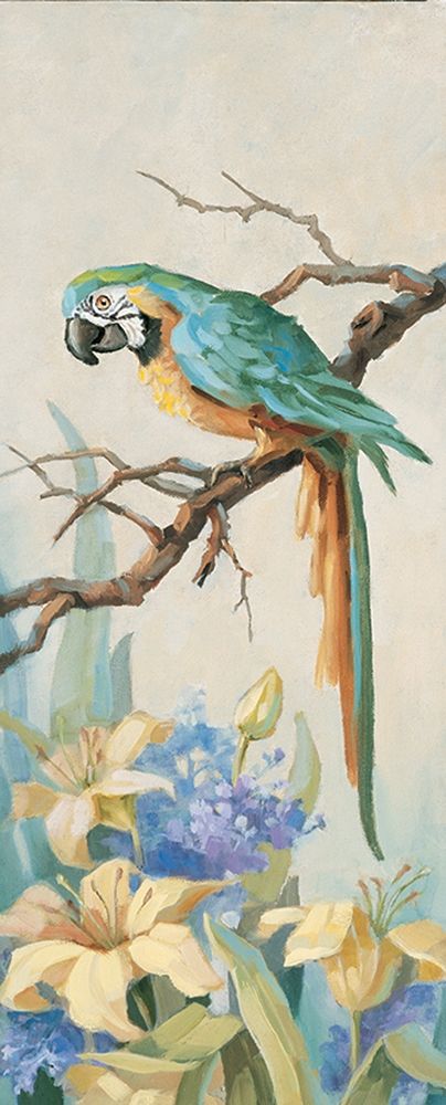 Parrot Panel I art print by Unknown for $57.95 CAD