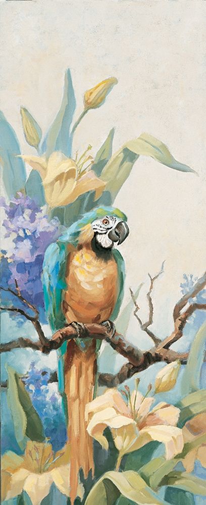 Parrot Panel II art print by Unknown for $57.95 CAD