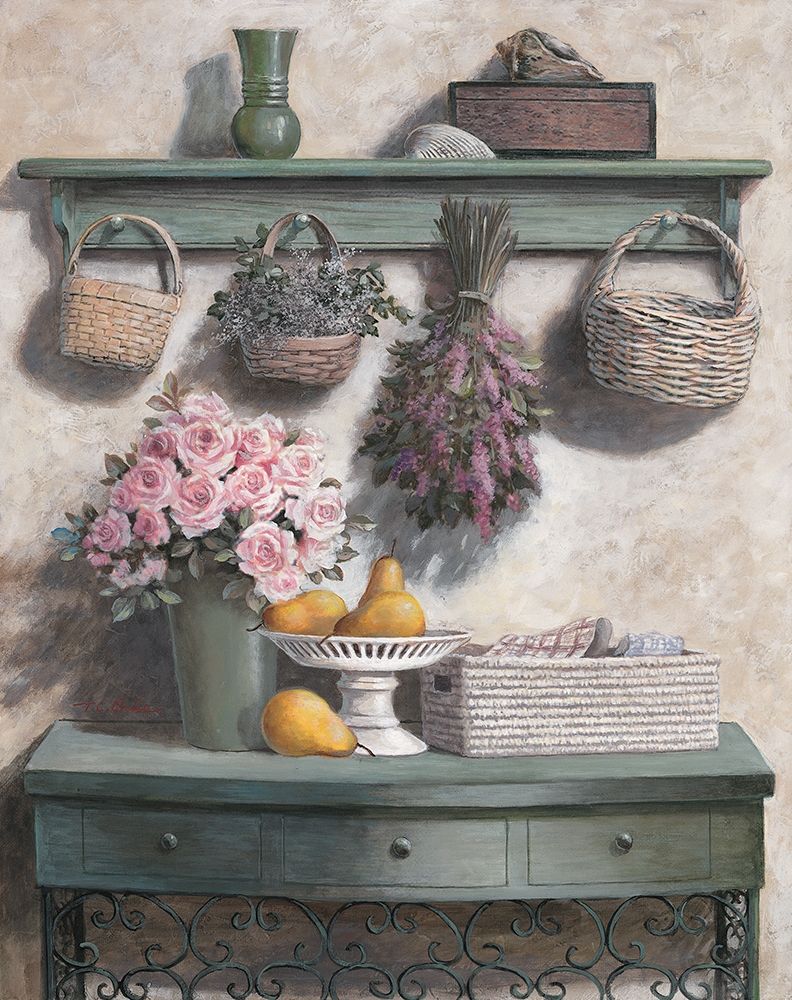 Flowers and Herbs art print by Unknown for $57.95 CAD
