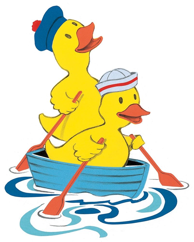 Ducks Sailing art print by Unknown for $57.95 CAD