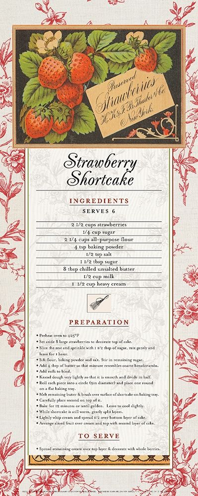 Strawberry Shortcake art print by Unknown for $57.95 CAD