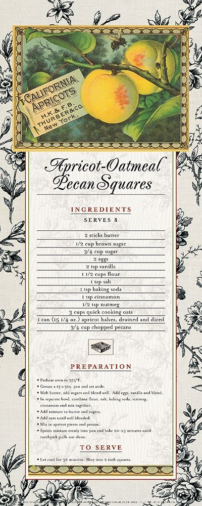 Pecan Squares art print by Unknown for $57.95 CAD