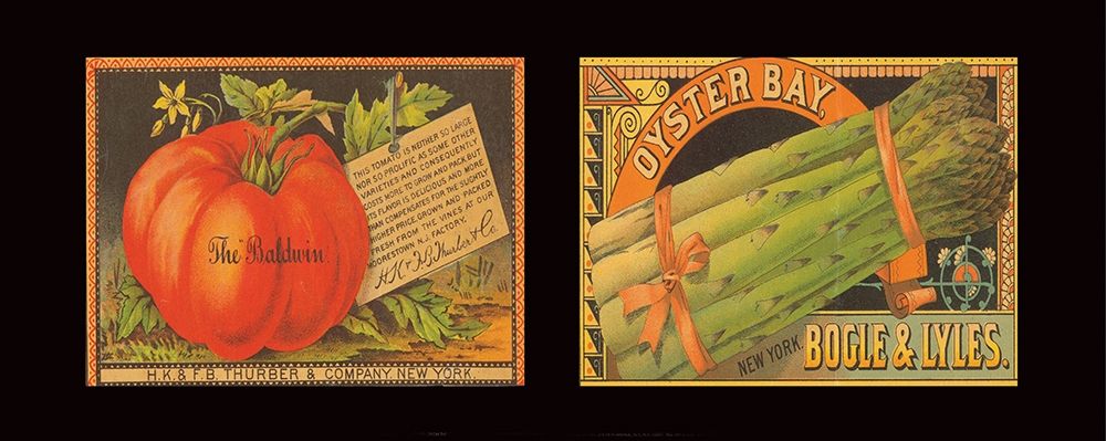 Tomato and Asparagus art print by Unknown for $57.95 CAD