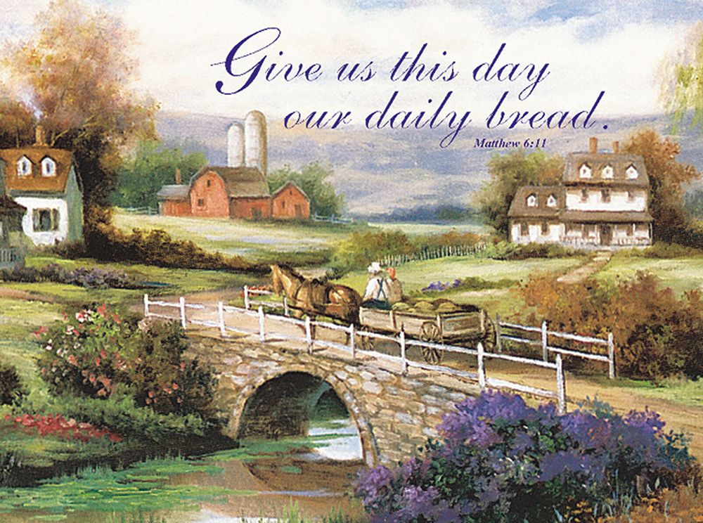 Matthew 6:11 art print by Unknown for $57.95 CAD