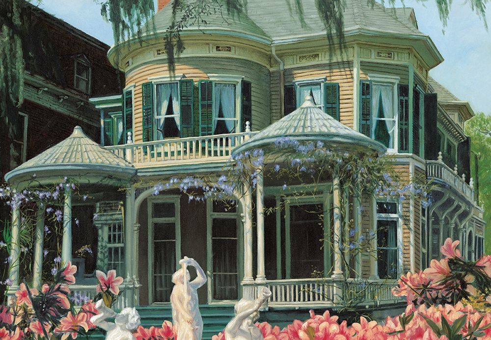 Southern Mansion art print by Unknown for $57.95 CAD