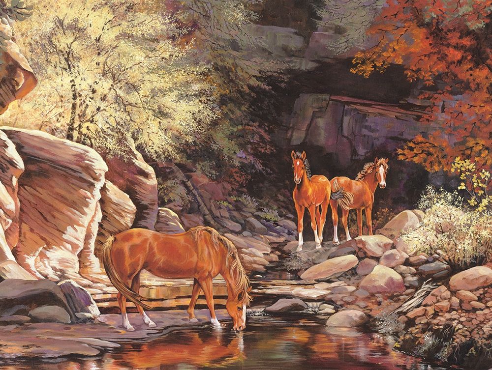 Drinking Hole art print by Unknown for $57.95 CAD
