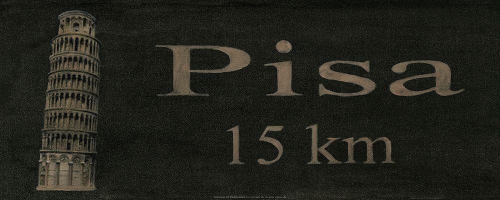 Pisa art print by Unknown for $57.95 CAD
