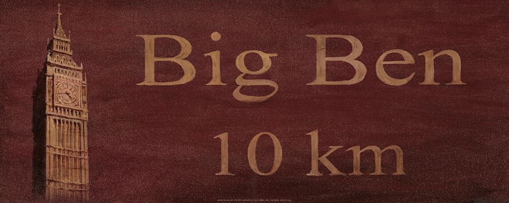 Big Ben art print by Unknown for $57.95 CAD