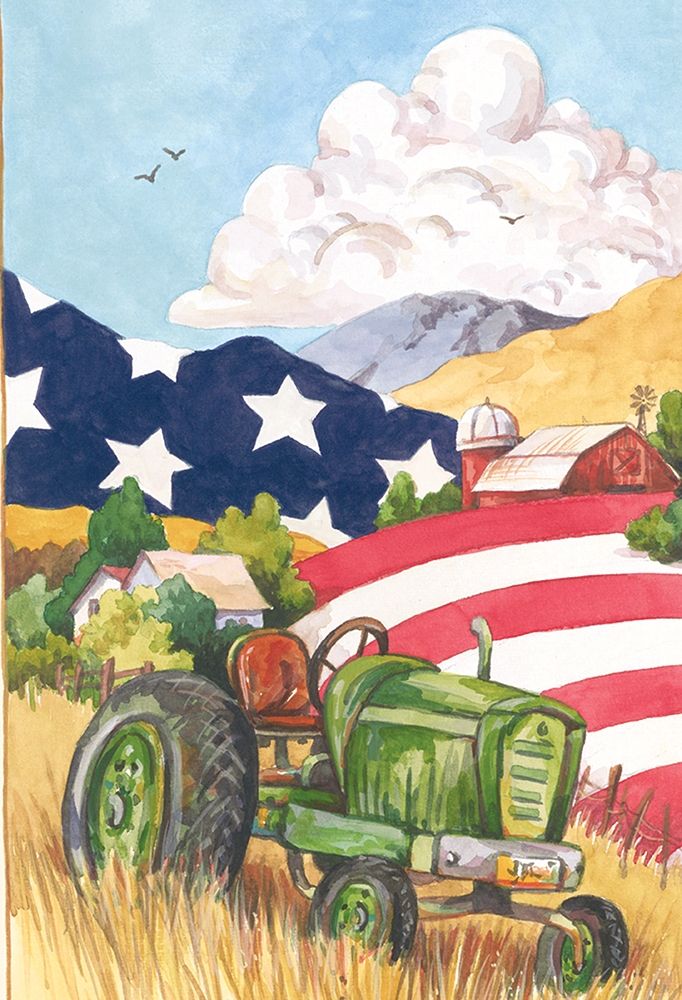 American Tractor art print by Unknown for $57.95 CAD