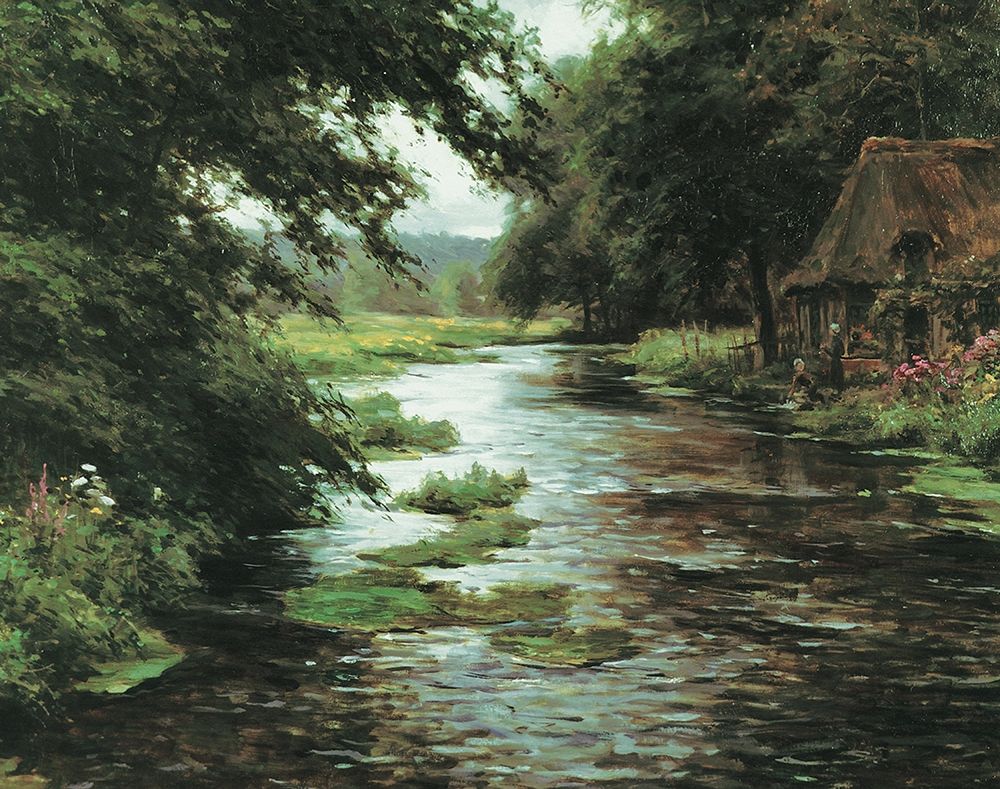 By the River art print by Unknown for $57.95 CAD