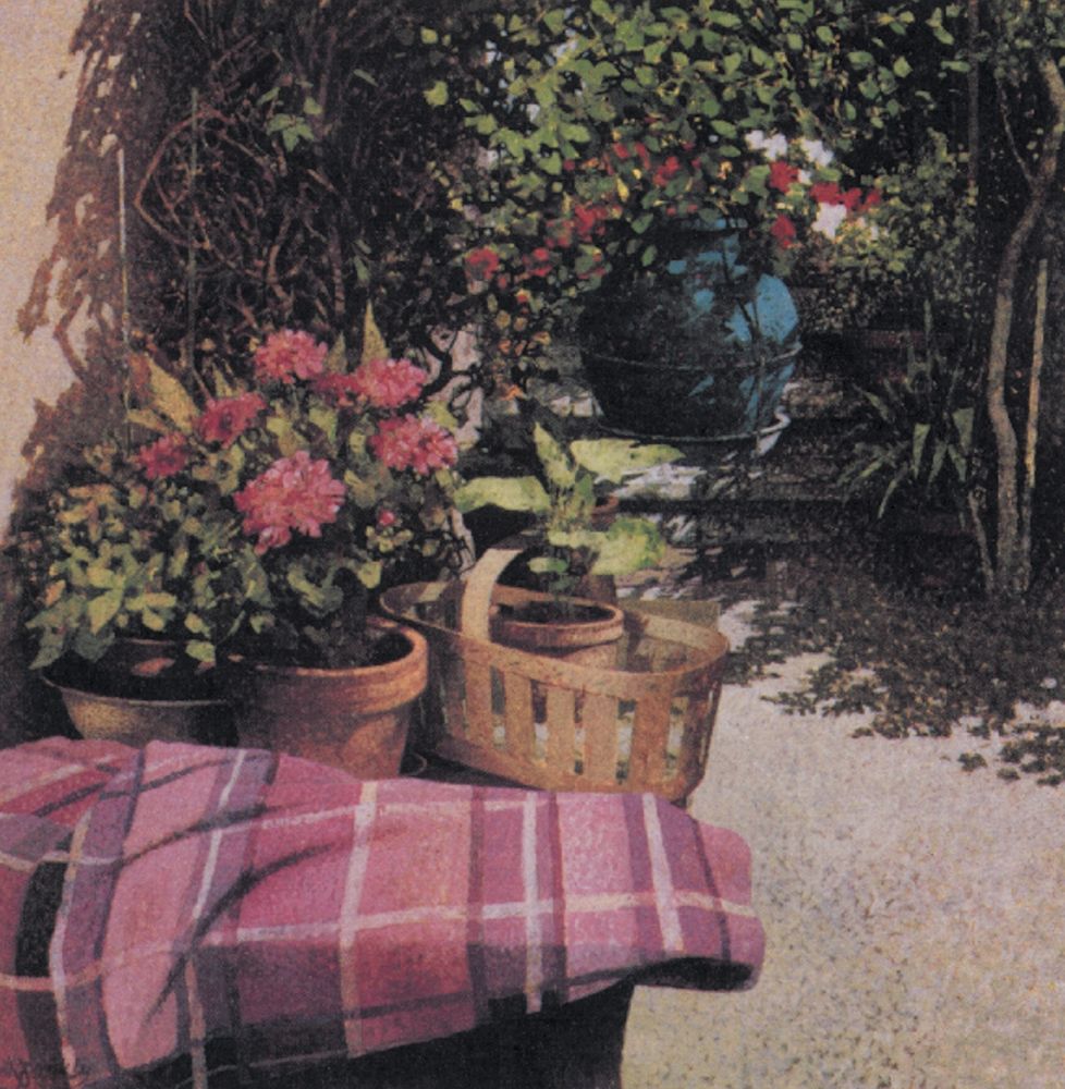 Baskets and Blankets art print by Unknown for $57.95 CAD