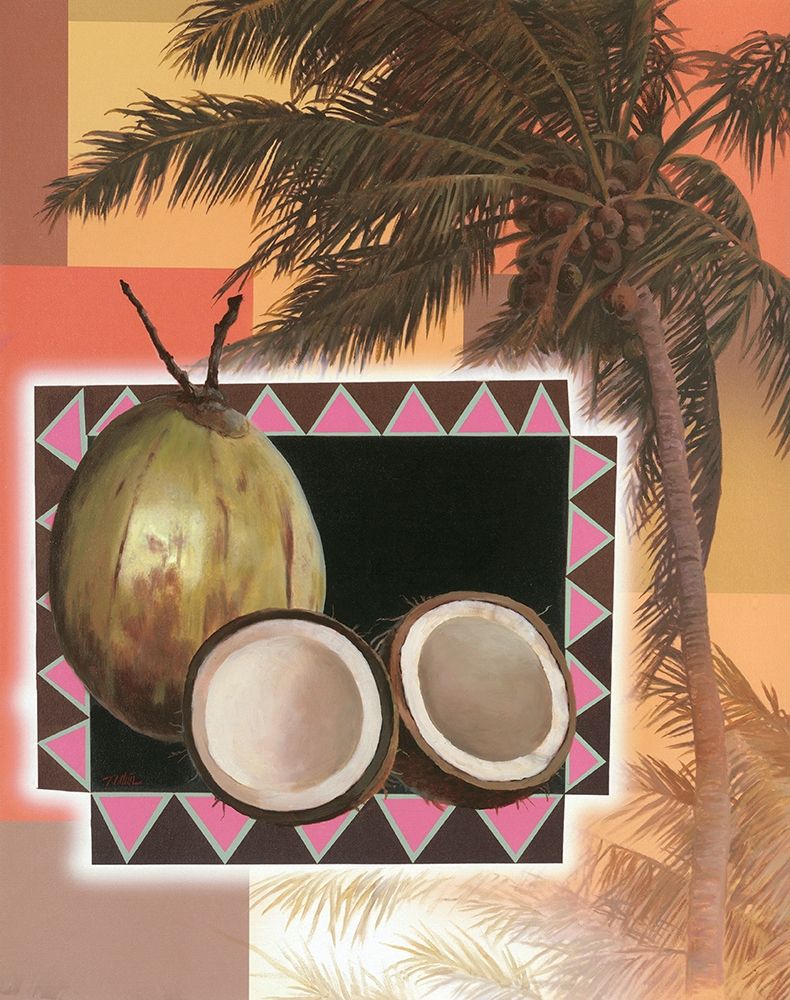 Coconut Tree art print by Unknown for $57.95 CAD