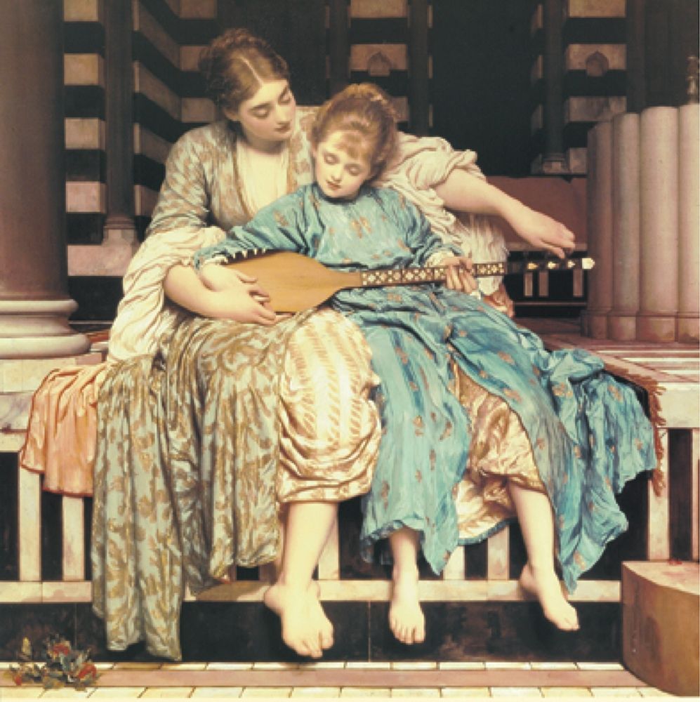 Music Lesson art print by Unknown for $57.95 CAD