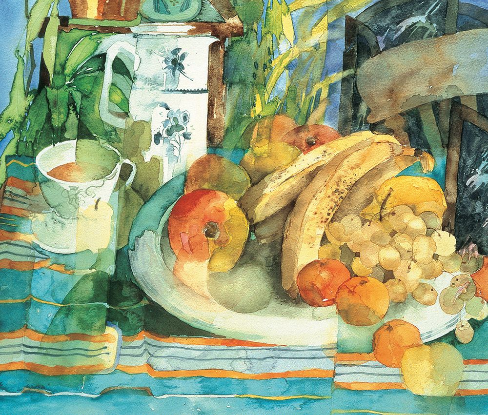 Fruit And Flowers II art print by Unknown for $57.95 CAD