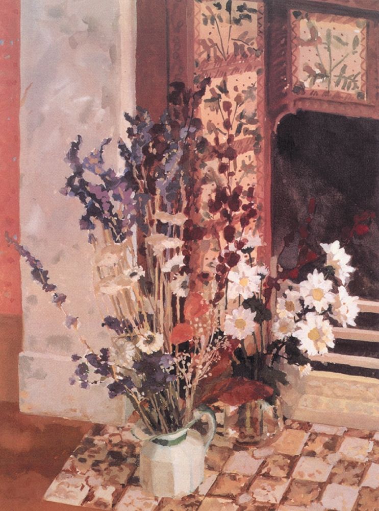Moroccan Floral art print by Unknown for $57.95 CAD