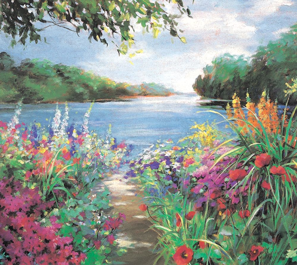 Kakeside Flowers II art print by Unknown for $57.95 CAD