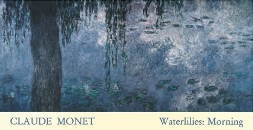 Waterlilies art print by Claude Monet for $57.95 CAD