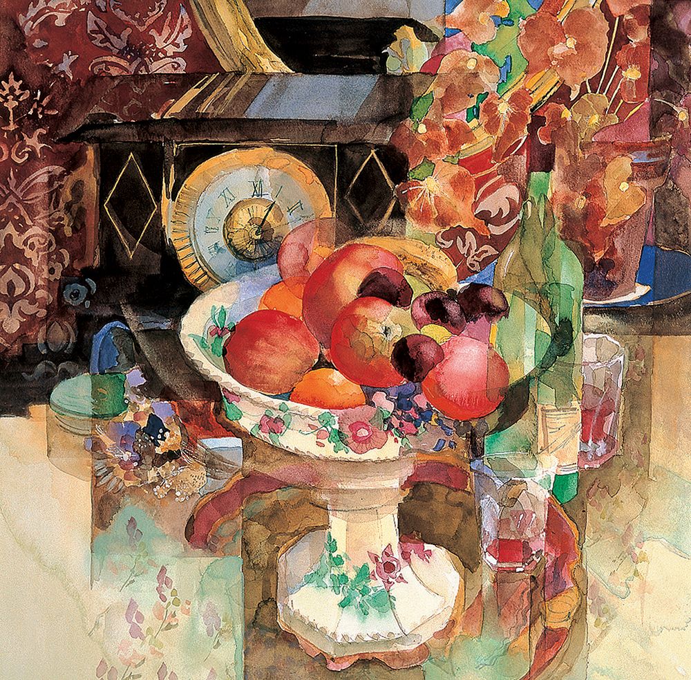 Fruit And Wine Collage art print by Unknown for $57.95 CAD
