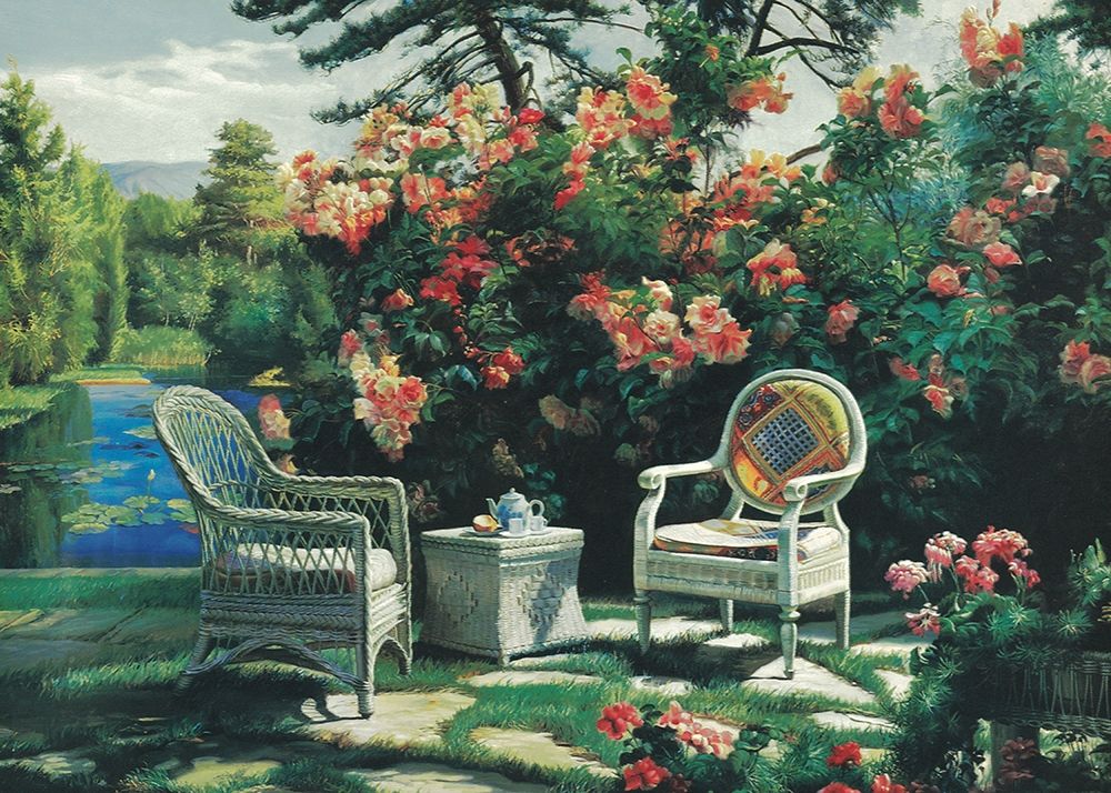 In the Garden art print by Unknown for $57.95 CAD