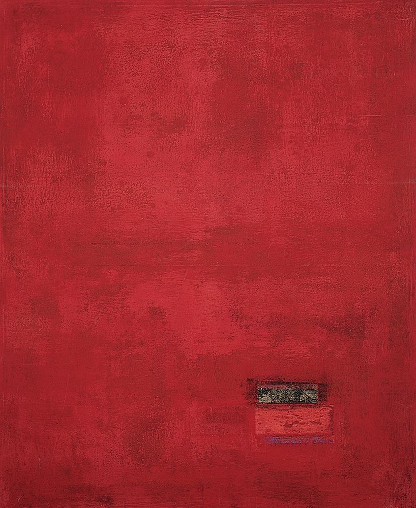 Red Mosaique art print by Unknown for $57.95 CAD