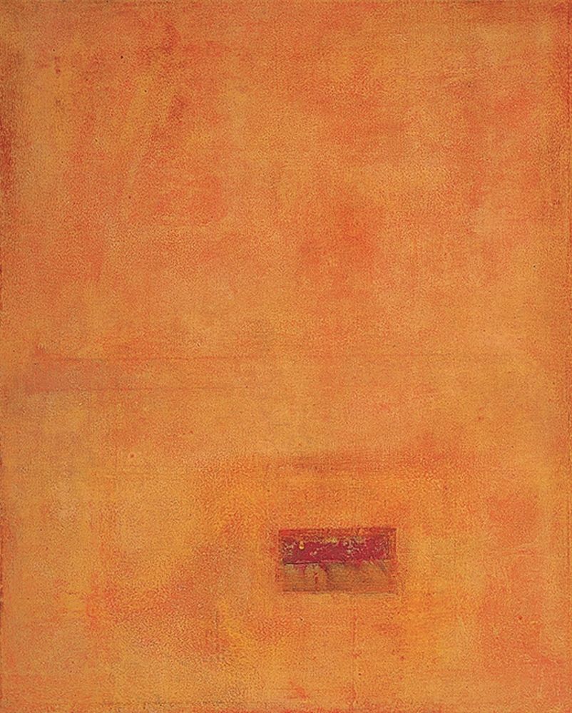 Orange Mosaique art print by Unknown for $57.95 CAD