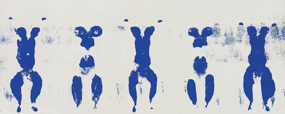 Blue Panel art print by Unknown for $57.95 CAD