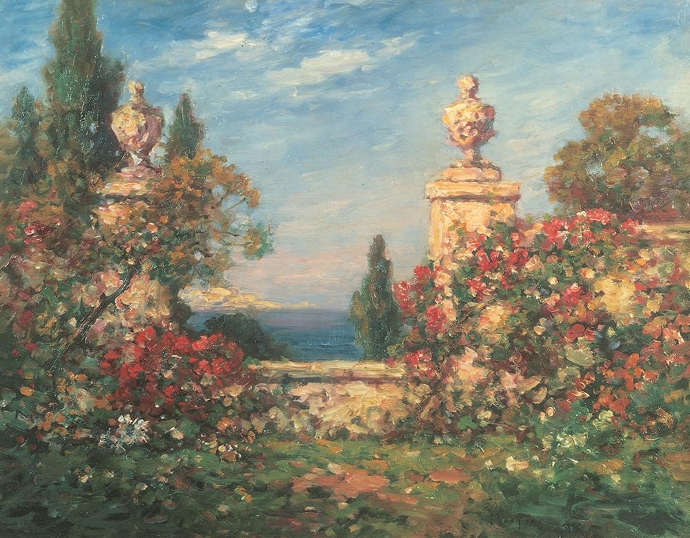 Seaside Garden I art print by Unknown for $57.95 CAD
