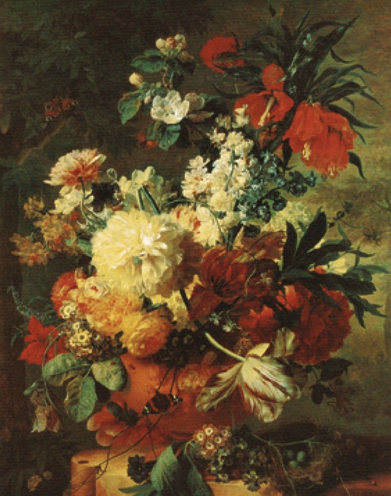 Classic Floral art print by Unknown for $57.95 CAD