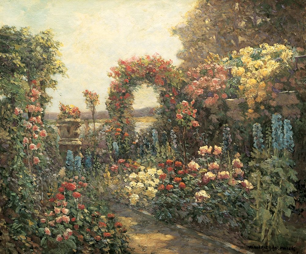 Seaside Garden II art print by Unknown for $57.95 CAD