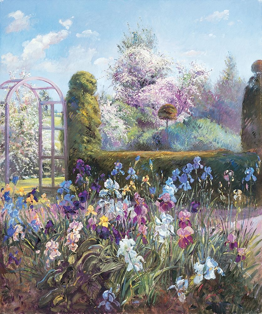 Lilacs in Bloom art print by Unknown for $57.95 CAD