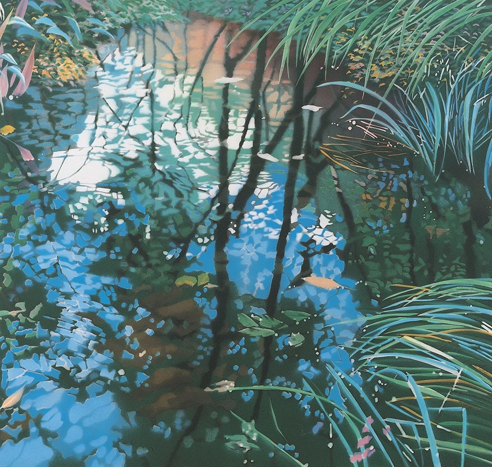 Lakeside art print by Unknown for $57.95 CAD