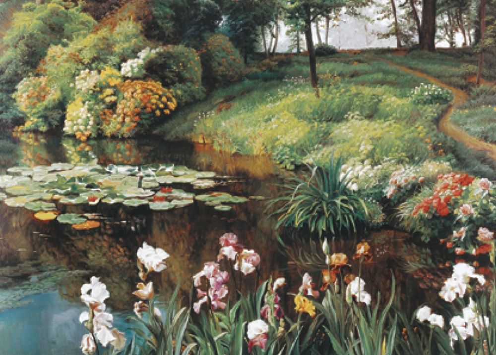 Path by the Lake art print by Unknown for $57.95 CAD
